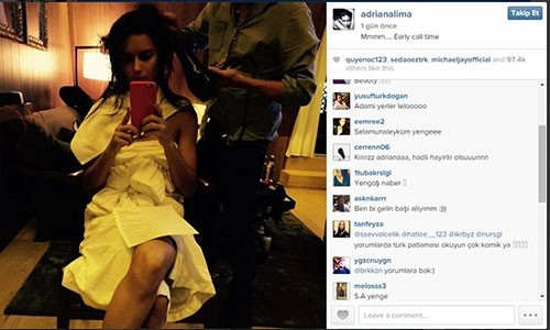 Adriana Lima Instagram'da Yenge Oldu